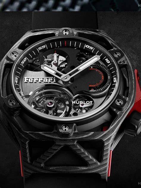 Hublot Techframe Ferrari 70 Years Tourbillon Chronograph